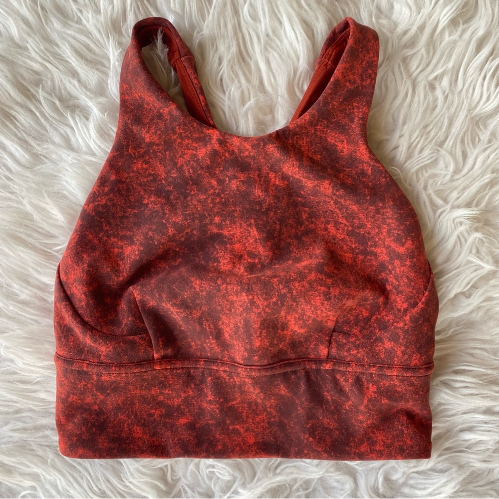 Lululemon Wunder Train Longline Bra Medium Support C/D Cup Women’s Size 4